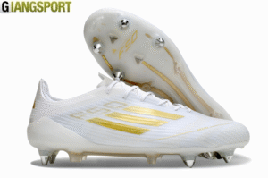 Giày sân cỏ tự nhiên Adidas X F50 SG trắng vàng