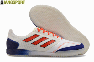 Giày futsal Adidas Competition Top trắng xanh IC