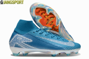 Giày sân cỏ tự nhiên Nike Superfly 10 Elite FG xanh