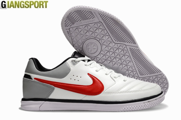 Giày đá banh Nike Streetgato IC trắng đỏ