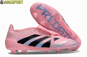 Giày sân cỏ tự nhiên Adidas Predator Elite Tongue FG hồng