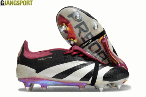 Giày sân cỏ tự nhiên Adidas Predator Elite Tongue SG tím đen