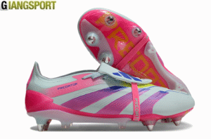Giày sân cỏ tự nhiên Adidas Predator Elite Tongue SG xanh