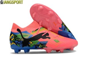 Puma Future FG đỏ họa tiết