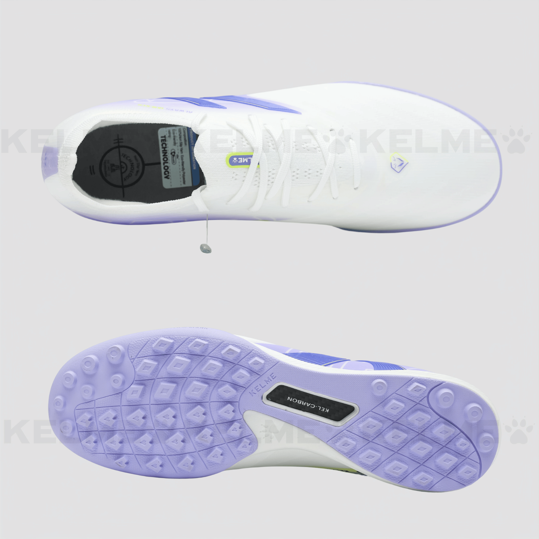Kelme V-Mach 3.0.4 TF trắng tím - Image 4